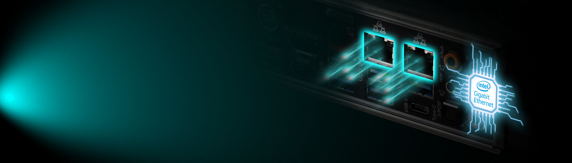 LAN Intel x 2 (Z390)